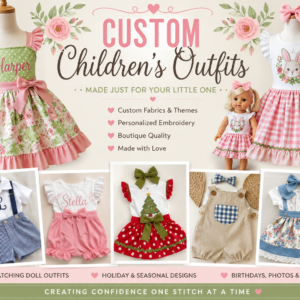 🩷 Custom Children's Outfits 🩷